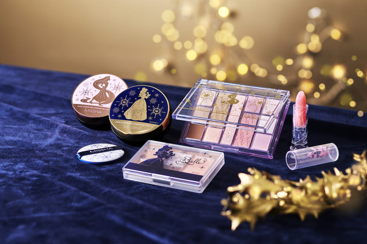 ラプンツェルとベルをイメージしたパレットやコフレセット！ディズニー