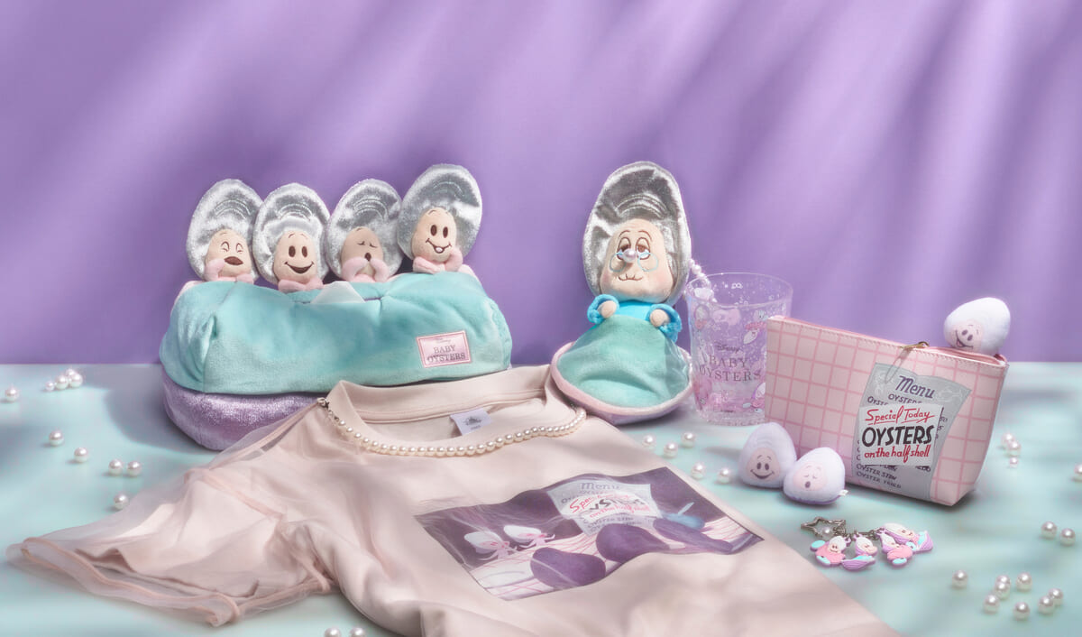 ヤングオイスター」が主役のコレクション！ディズニーストア『ふしぎの