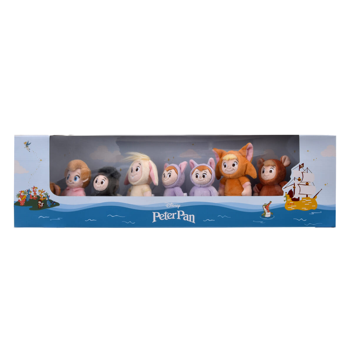 直立ポーズがかわいい『ピーター・パン』モチーフのぬいぐるみ