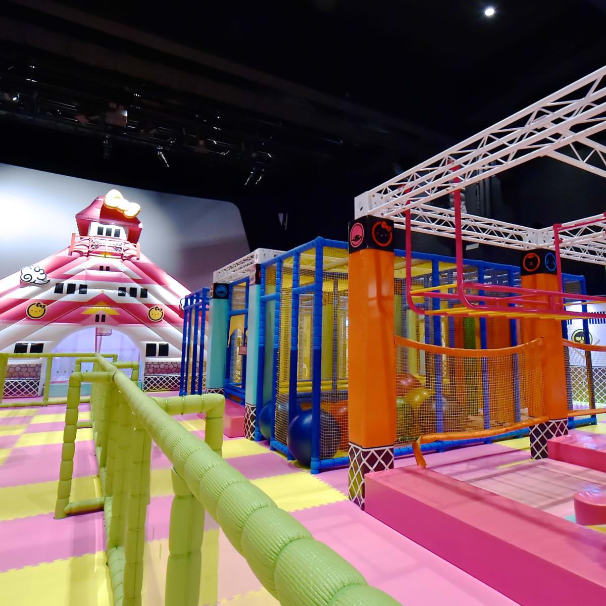 14種類のアスレチックに挑戦！サンリオ ハーモニーランド「ニンジャ