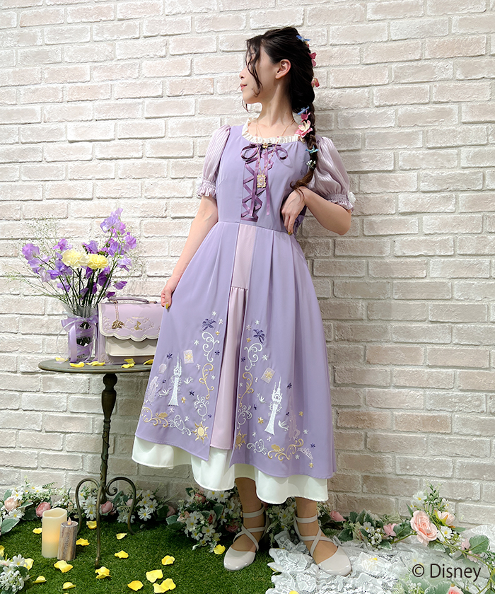 親子でラプンツェルになりきり！axes femme ディズニー映画『塔の上の