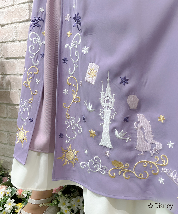 親子でラプンツェルになりきり！axes femme ディズニー映画『塔の上の