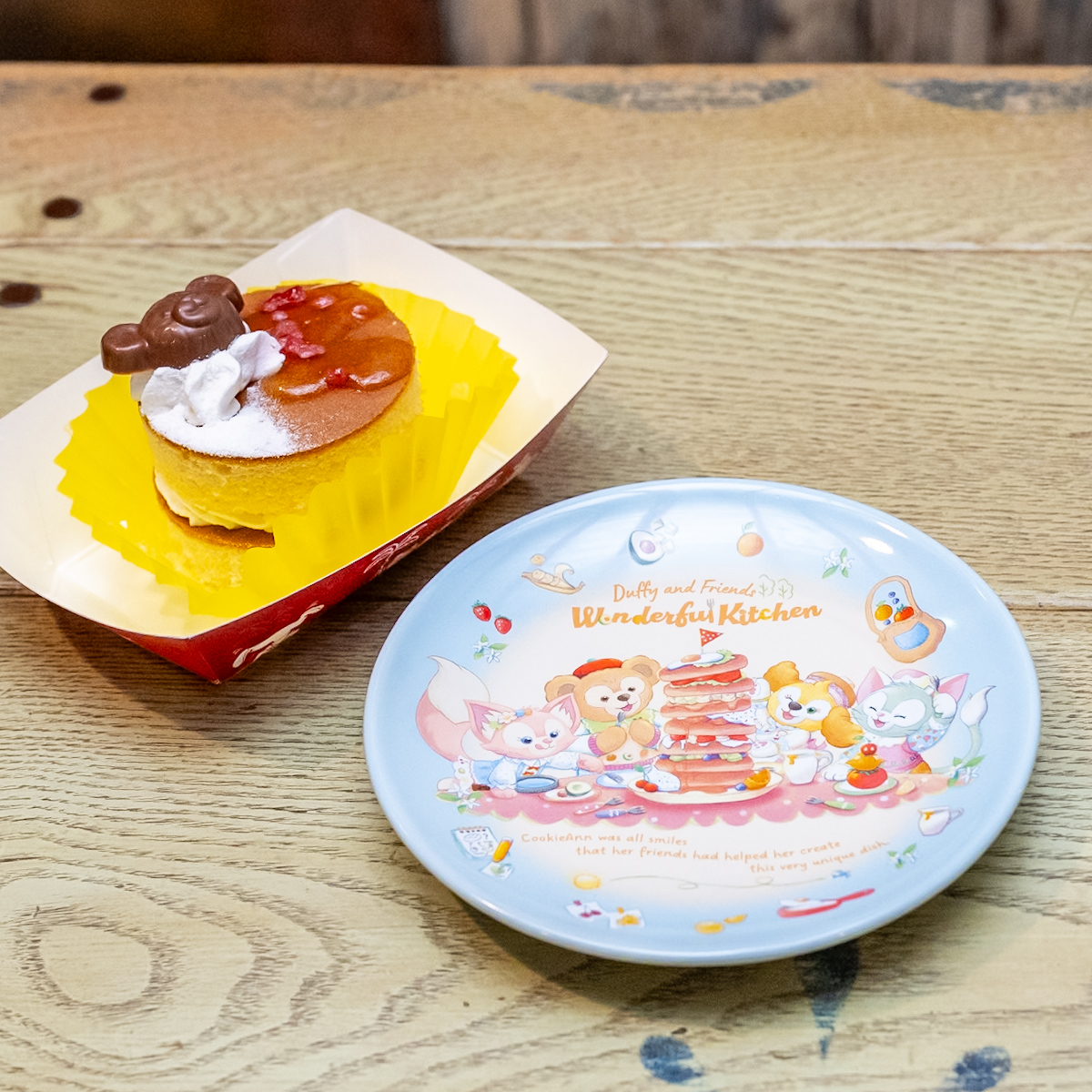 実食レポ】スーベニアプレート付き！東京ディズニーシー“ダッフィー