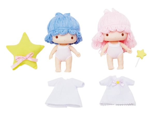懐かしテイストのキキ＆ララ！サンリオ「リトルツインスターズ ソフビ