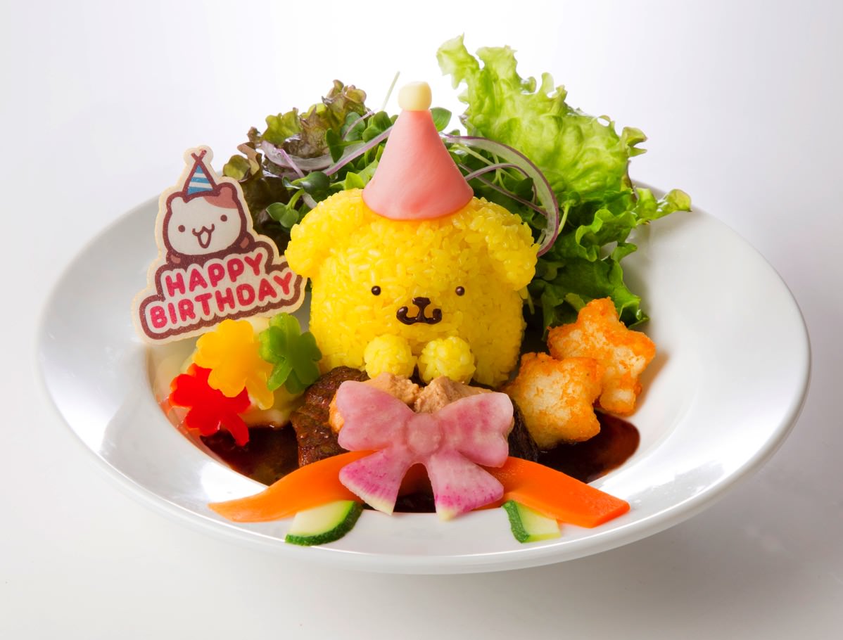 豪華食材の華やかメニュー！ポムポムプリンカフェ「プリンくんの