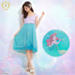 アリエルとティンカーベルモチーフのワンピース！シークレットハニー