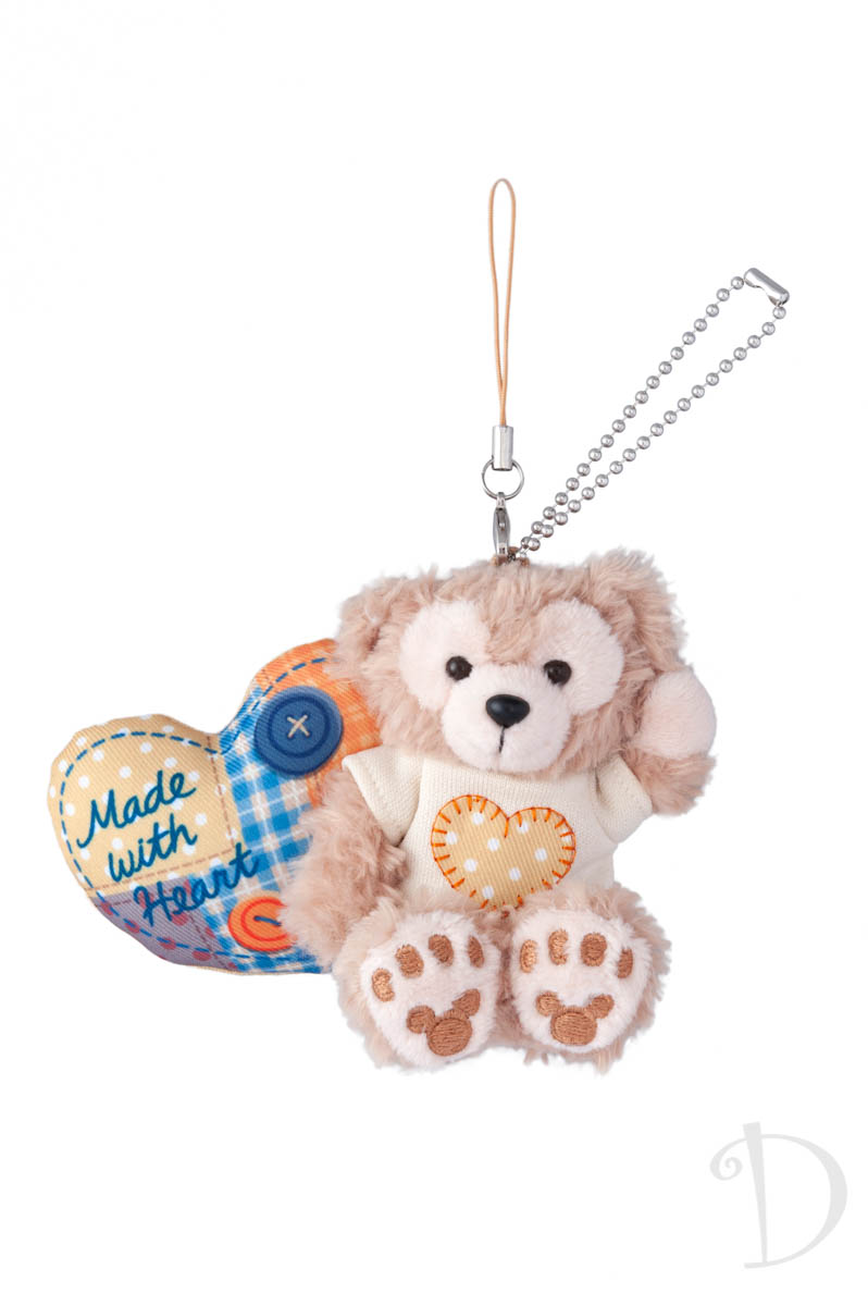 おそろいのTシャツを着たぬいぐるみストラップ！東京ディズニーシー