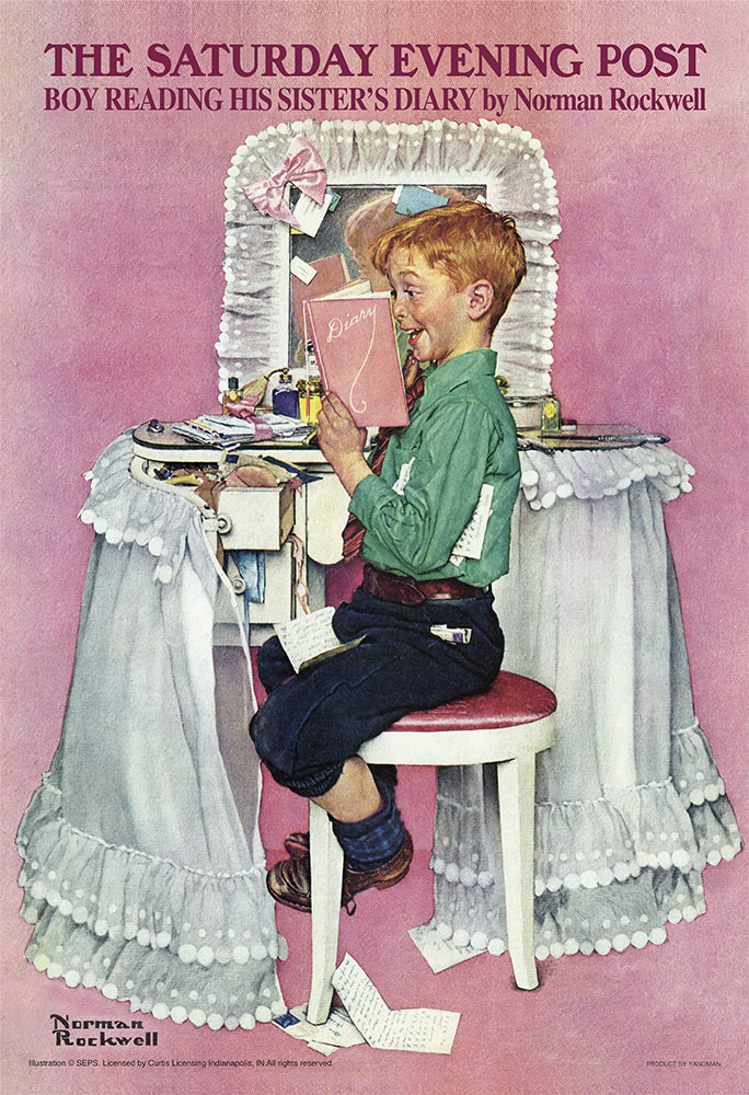 サタデー・イブニング・ポストの表紙アート！やのまん「ノーマン