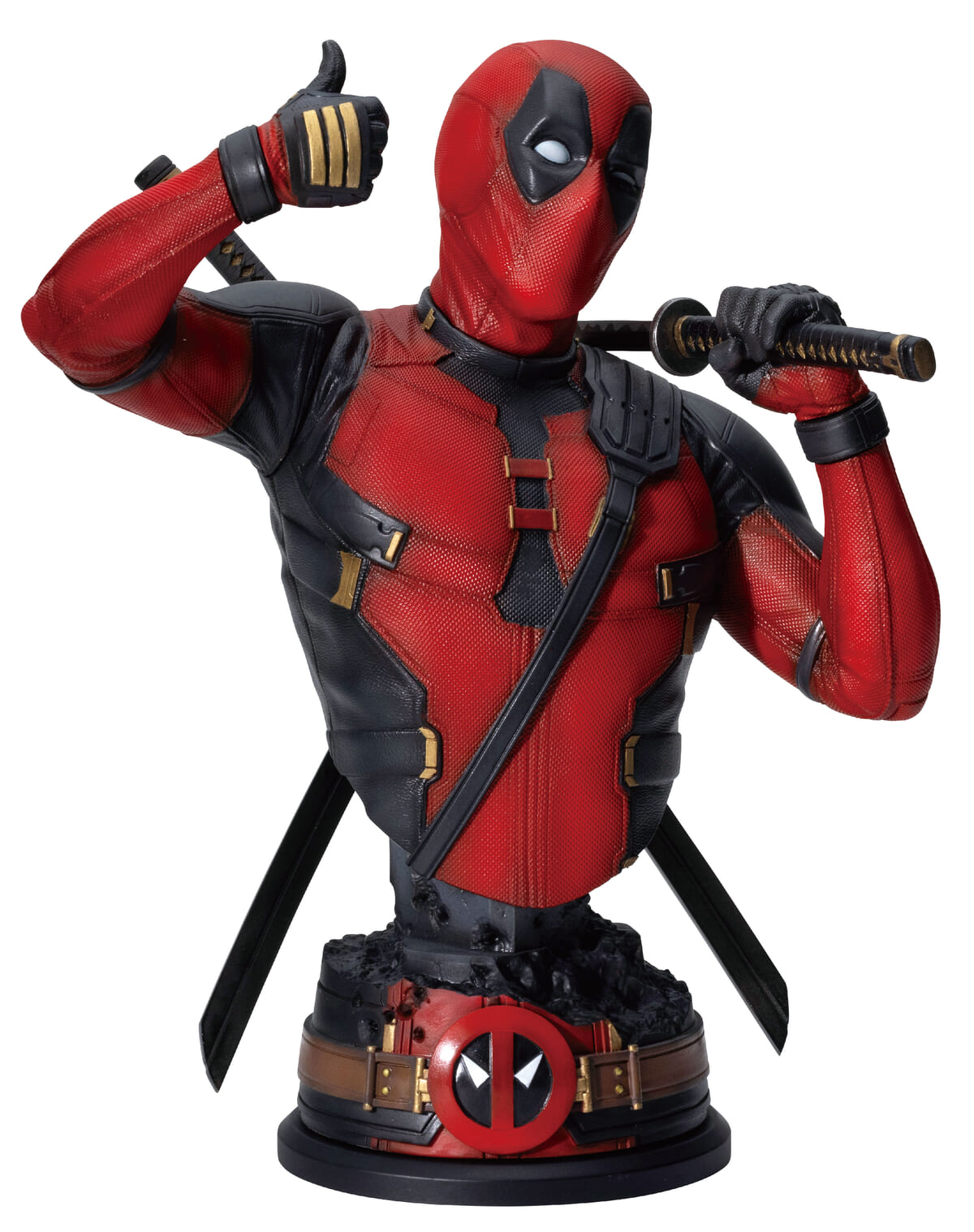 最新コスチュームを着たバストアップスタチュー！Happyくじ MARVEL