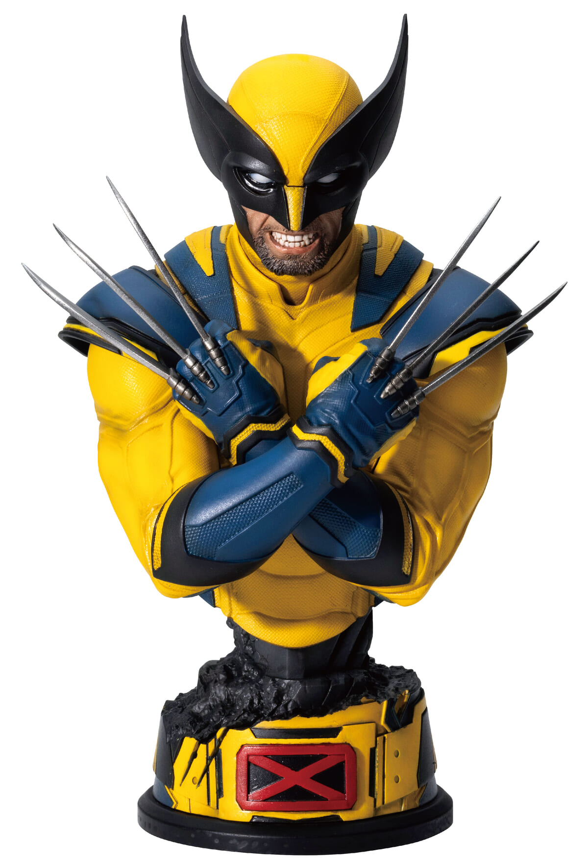 最新コスチュームを着たバストアップスタチュー！Happyくじ MARVEL