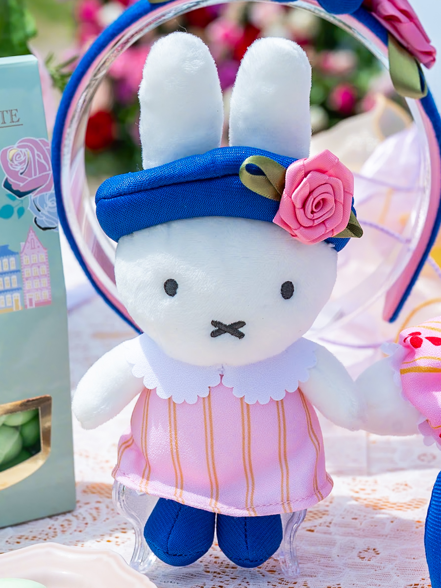 バラをイメージしたミッフィー！ハウステンボス｢ローズナインチェ｣グッズ