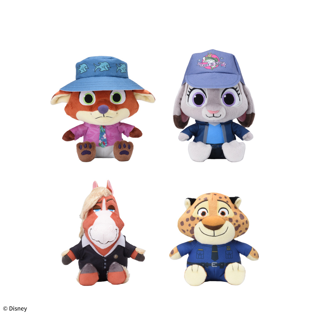 帽子をかぶったニックとジュディなど4種類！セガプライズ ディズニー