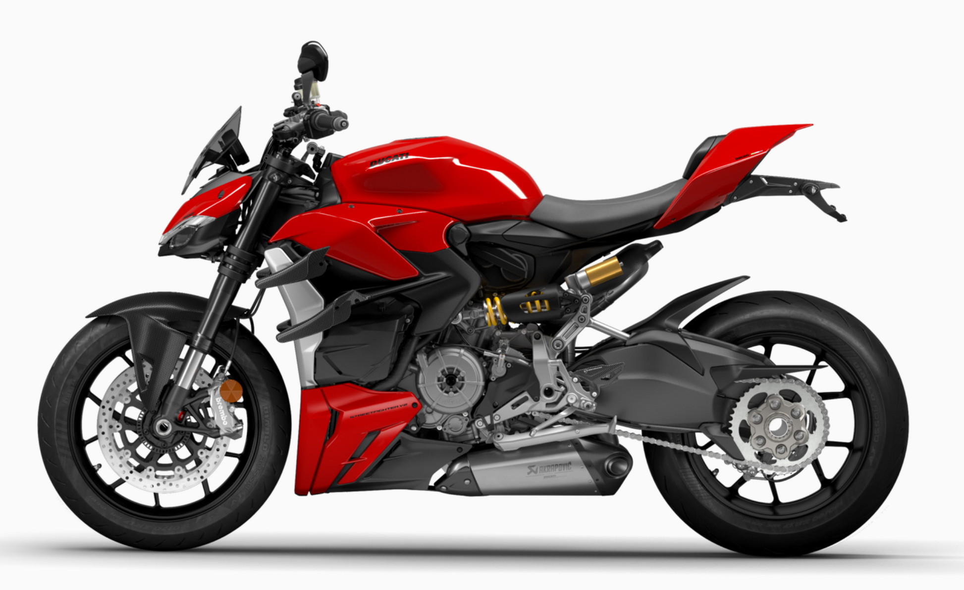 Ducati Panigale V2 アクラポヴィッチ チタン製マフラー イタリア在庫