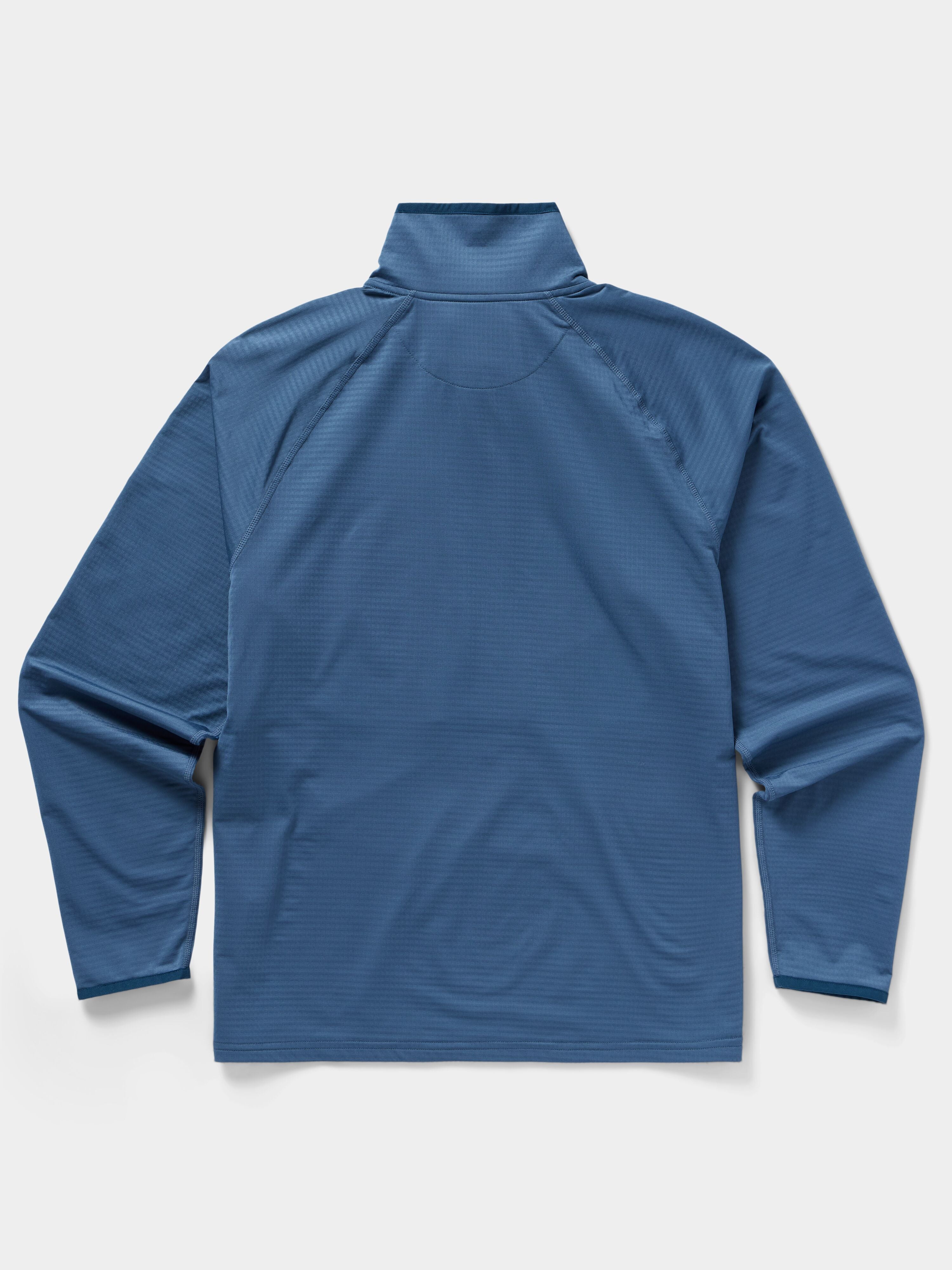 M's Lightweight Grid Tech Fleece Half Zip - Bering Sea/Navy