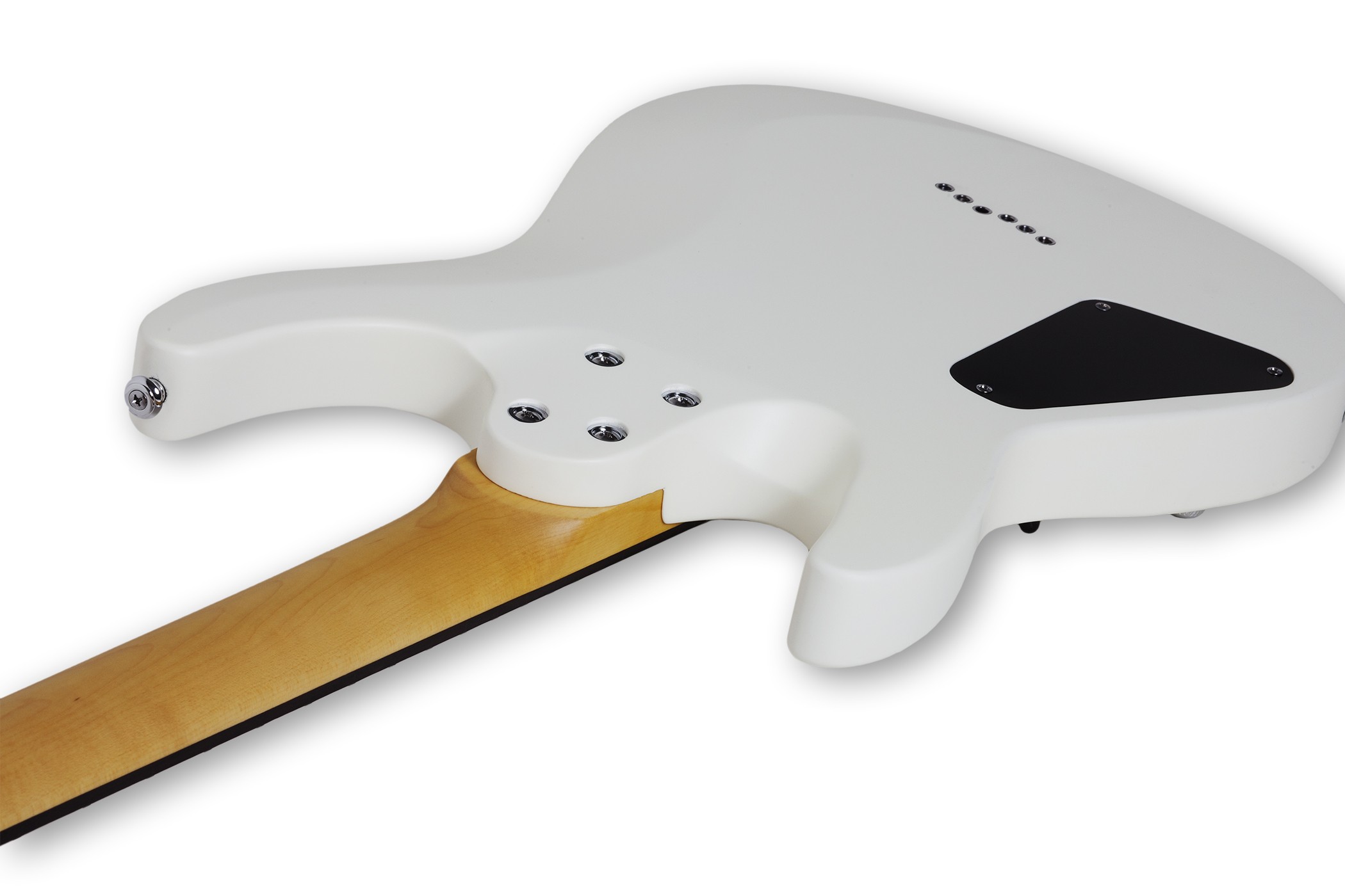 Schecter C-6 Deluxe Satin White - 432-SWHT | DuBaldo Music Center