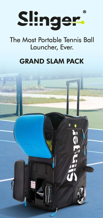 Slinger Tennis Ball Machine Bag, Grand Slam Pack - Media Axis