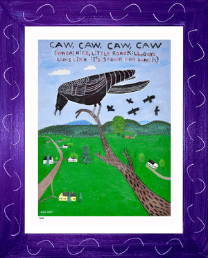 p1006 - Caw Caw Crow – dug Nap Art