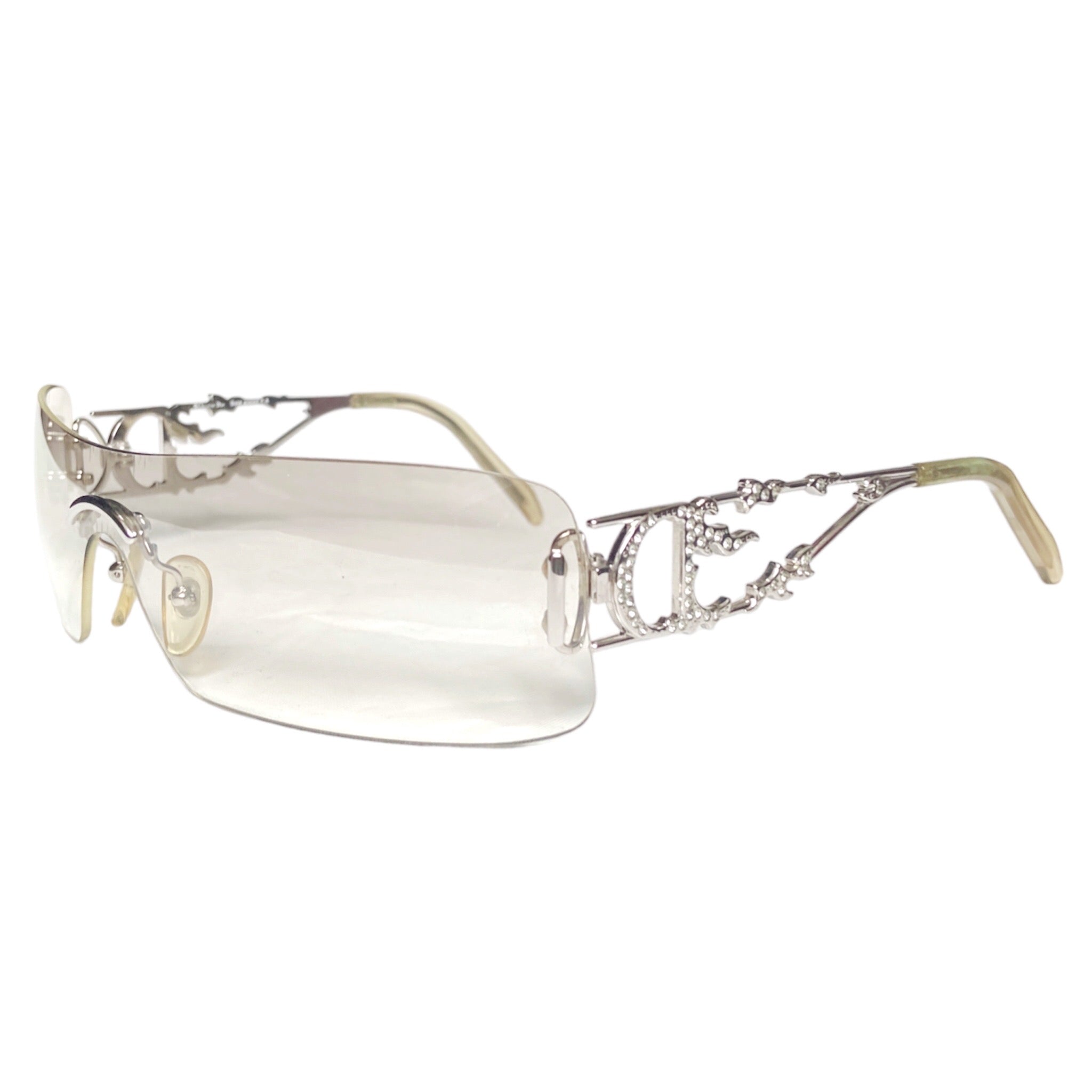 Dior Galliano Swarovski Crystals Fire Sunglasses – Dusty Archive