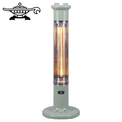 アラジン 電気ストーブ 遠赤グラファイトヒーター 1灯管 グリーン CAH