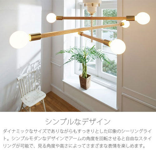 ポイント10倍】インターフォルム 天井照明 Astre baum アストルバウム