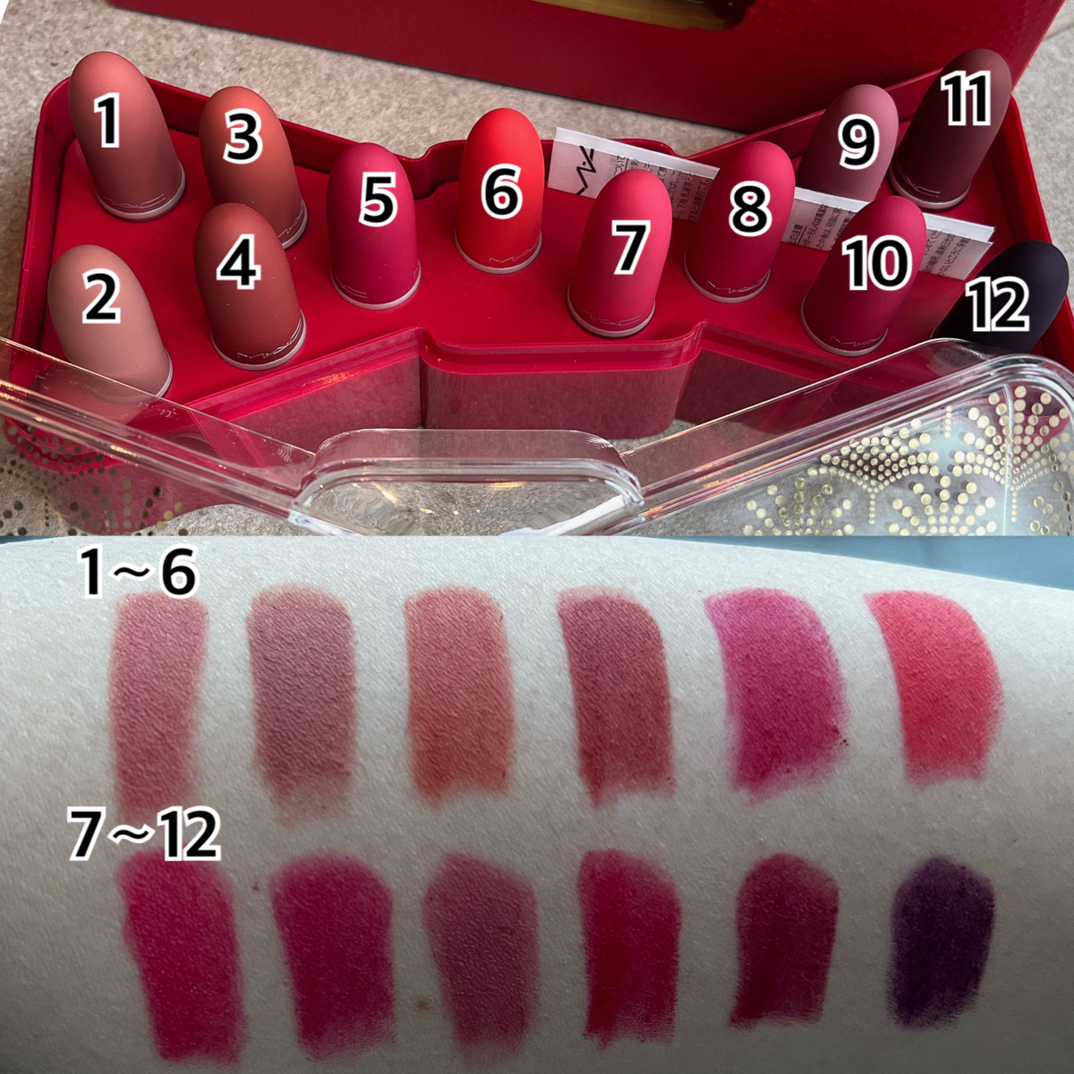 M・A・C/セレブレイト イン カラー パウダー キス リップ ボールト ×12