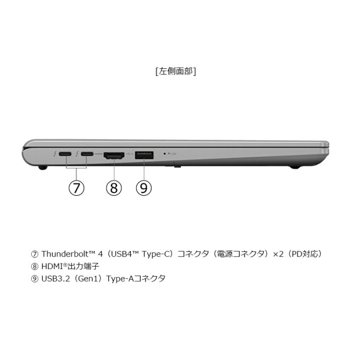 XZ/HY Webモデル ダークテックシルバー | W6XZHY7PBS | 【公式PC通販