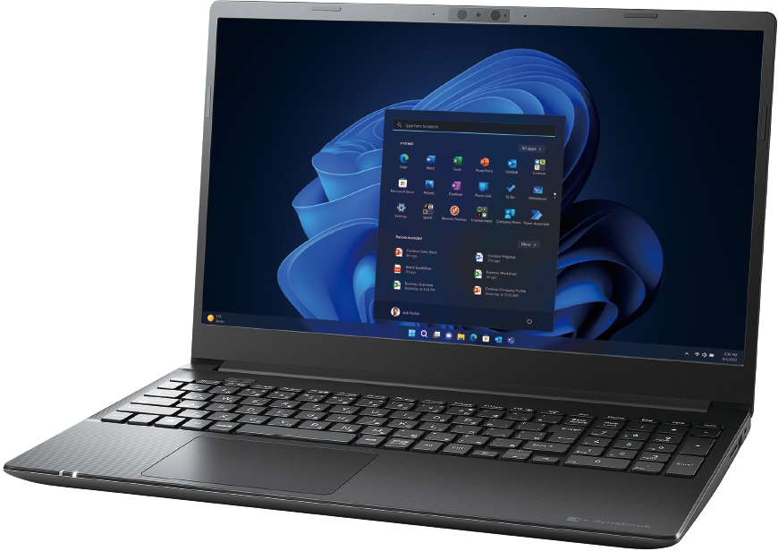 P55/LV | ビジネスモバイルノート | 法人向けPC | dynabook