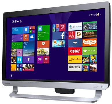 液晶一体型PC dynabook D61・D41トップページ