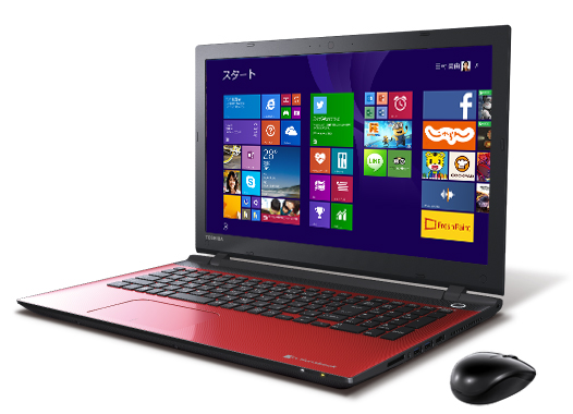 スタンダードノート dynabook T55 トップページ