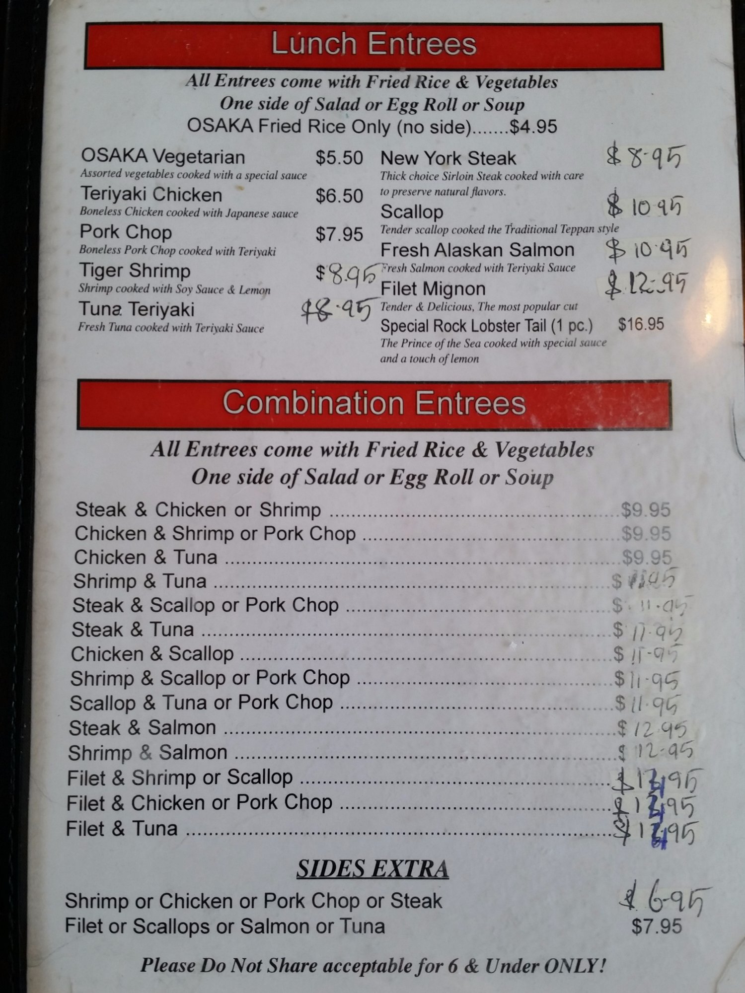 OSAKA JAPANESE STEAK & LOBSTER HOUSE, Newport - Restaurant Reviews