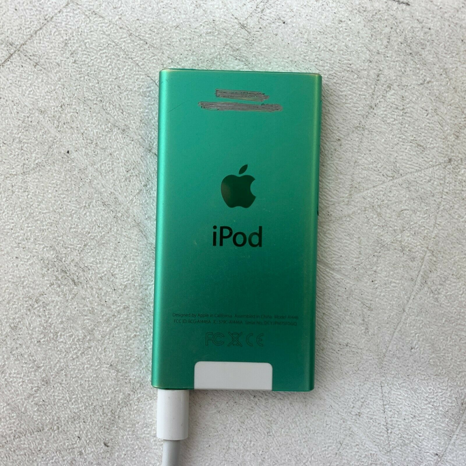 Apple iPod nano 7th Generation Green (16 GB) MD481LL/A A1446 *BAD