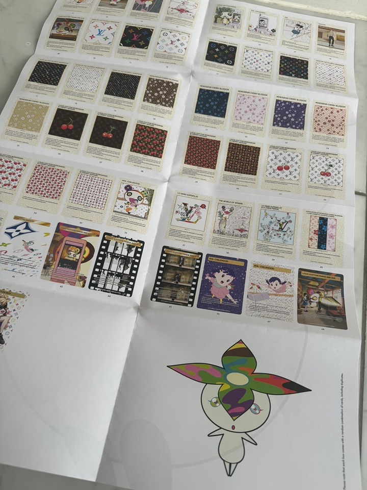 ルイヴィトン×村上隆 トレーディングカード aya⑥ 顧客限定ギフト