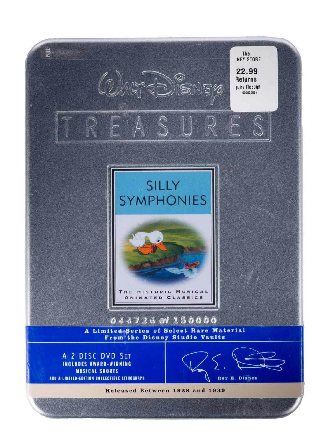 A Walt Disney's Treasures DVD Set Collection. - Van Eaton Galleries