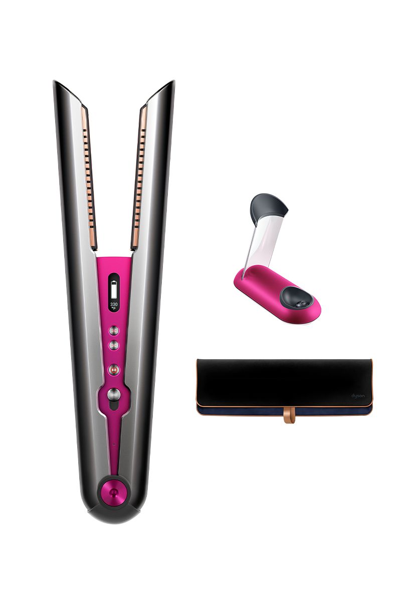 Open Box Dyson Corrale™ hair straightener (Black Nickel/Fuchsia)