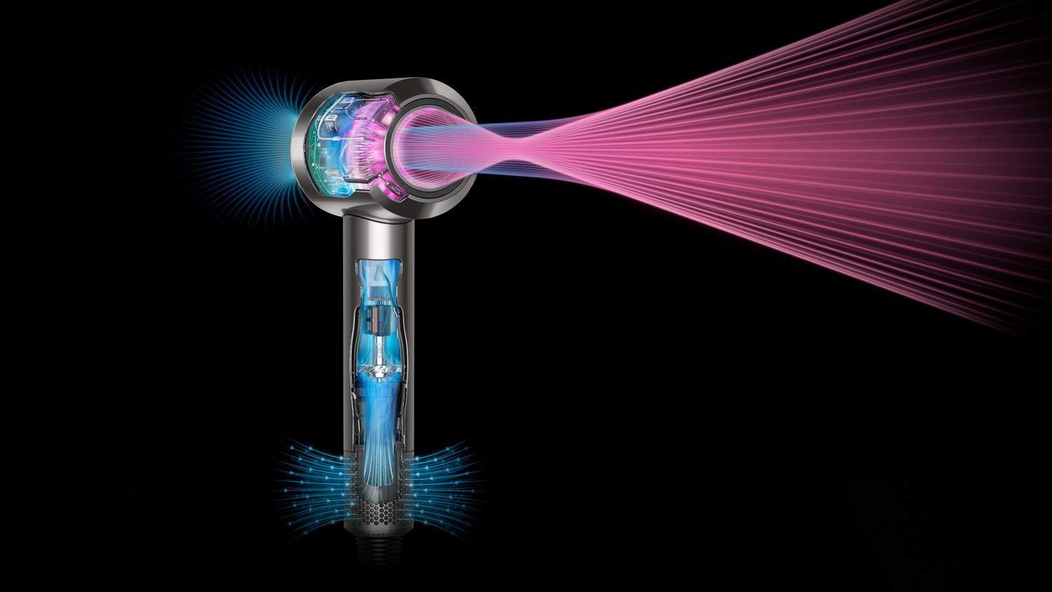 Dyson Supersonic™ hair dryer | Prussian blue and rich copper