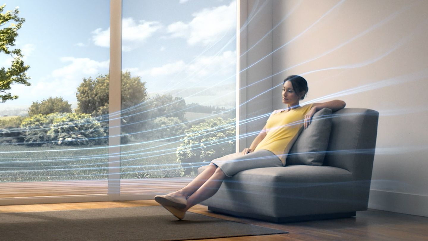 Dyson Hot+Cool™ Jet Focus fan heater (Satin Black/Nickel) | Dyson