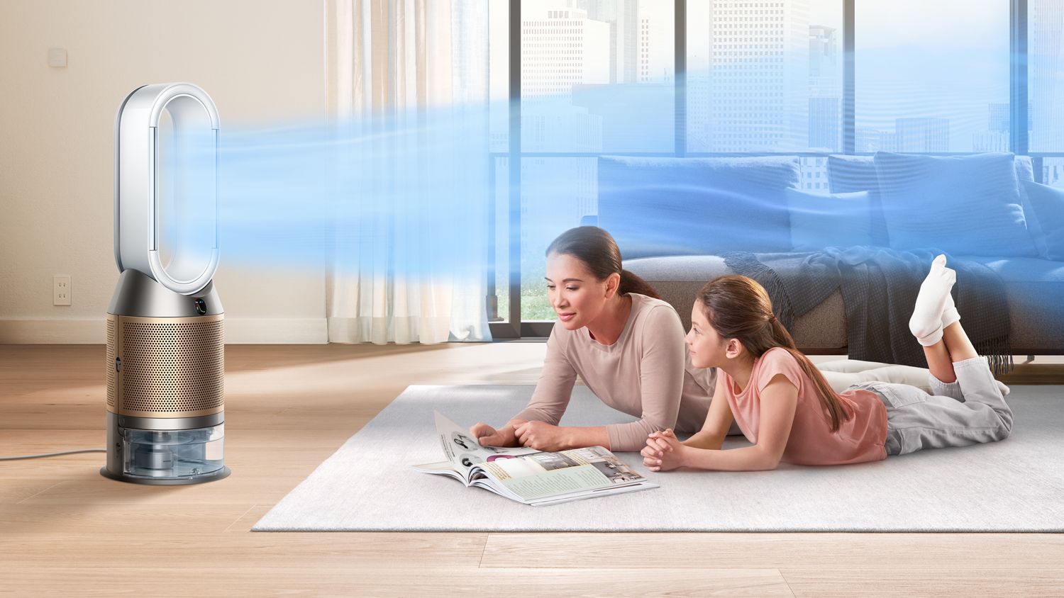 Dyson Purifier Humidify+Cool Formaldehyde™ 加湿空気清浄機 ホワイト