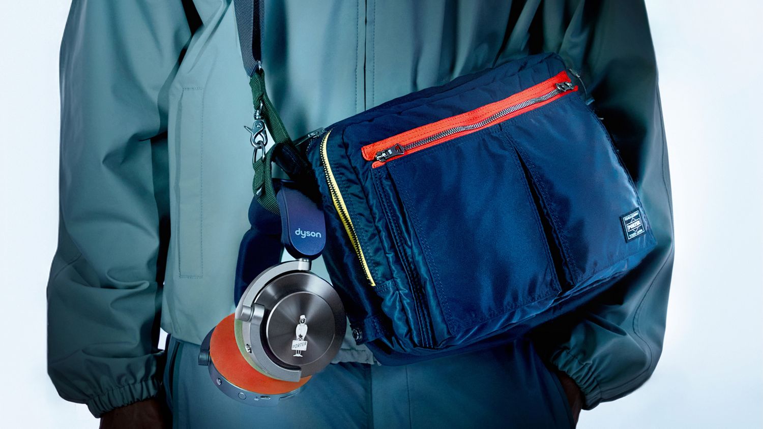 OnTrac™ | PORTER ​Limited edition headphones and shoulder bag