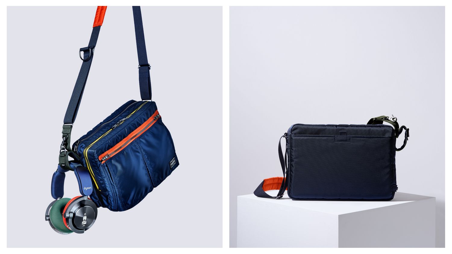 OnTrac™ | PORTER ​Limited edition headphones and shoulder bag