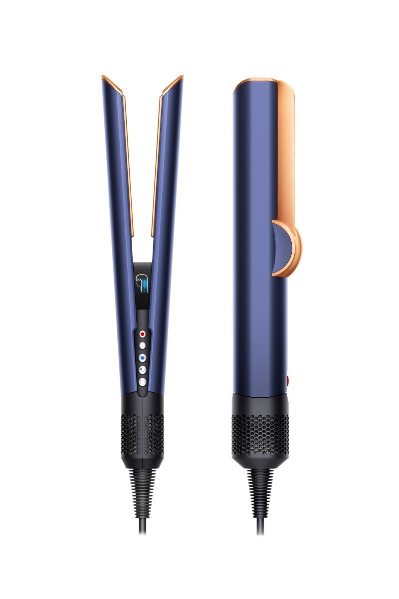 Dyson Airstrait™ dryer and straightener (Prussian Blue/Rich Copper)