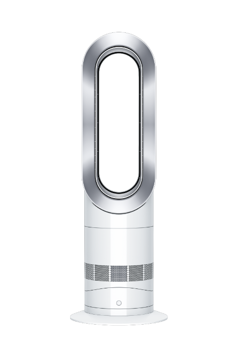 Dyson Hot+Cool™ Jet Focus AM09 fan heater (White/Silver)