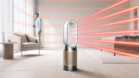 Dyson Purifier Hot+Cool HP2 De-NOx 空気清浄ファンヒーター ホワイト