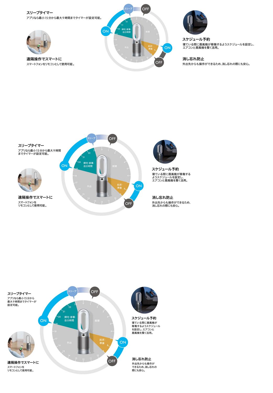 Dyson Purifier Hot+Cool 空気清浄ファンヒーター シルバー／ブルー