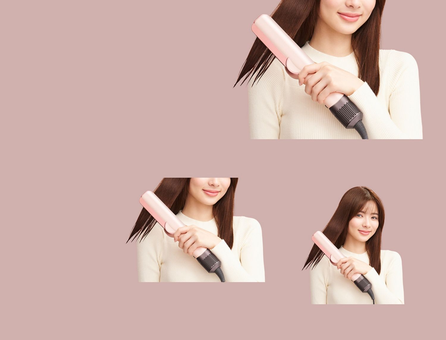 Dyson Airstrait™ストレイトナー セラミックピンク (HT01 VLP