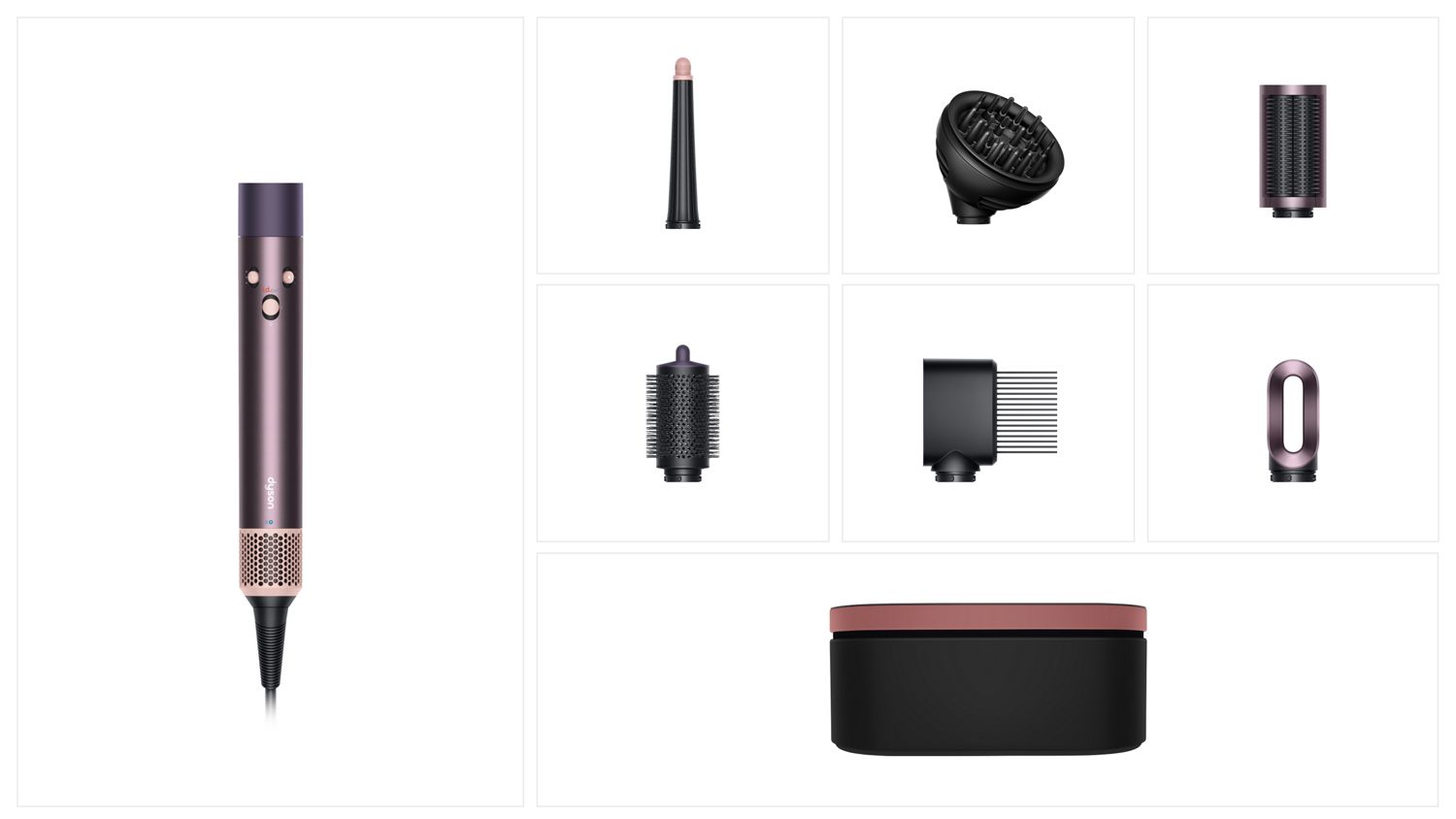 Dyson Airwrap i.d.™ multi-styler and dryer Curly+Coily (Jasper plum)