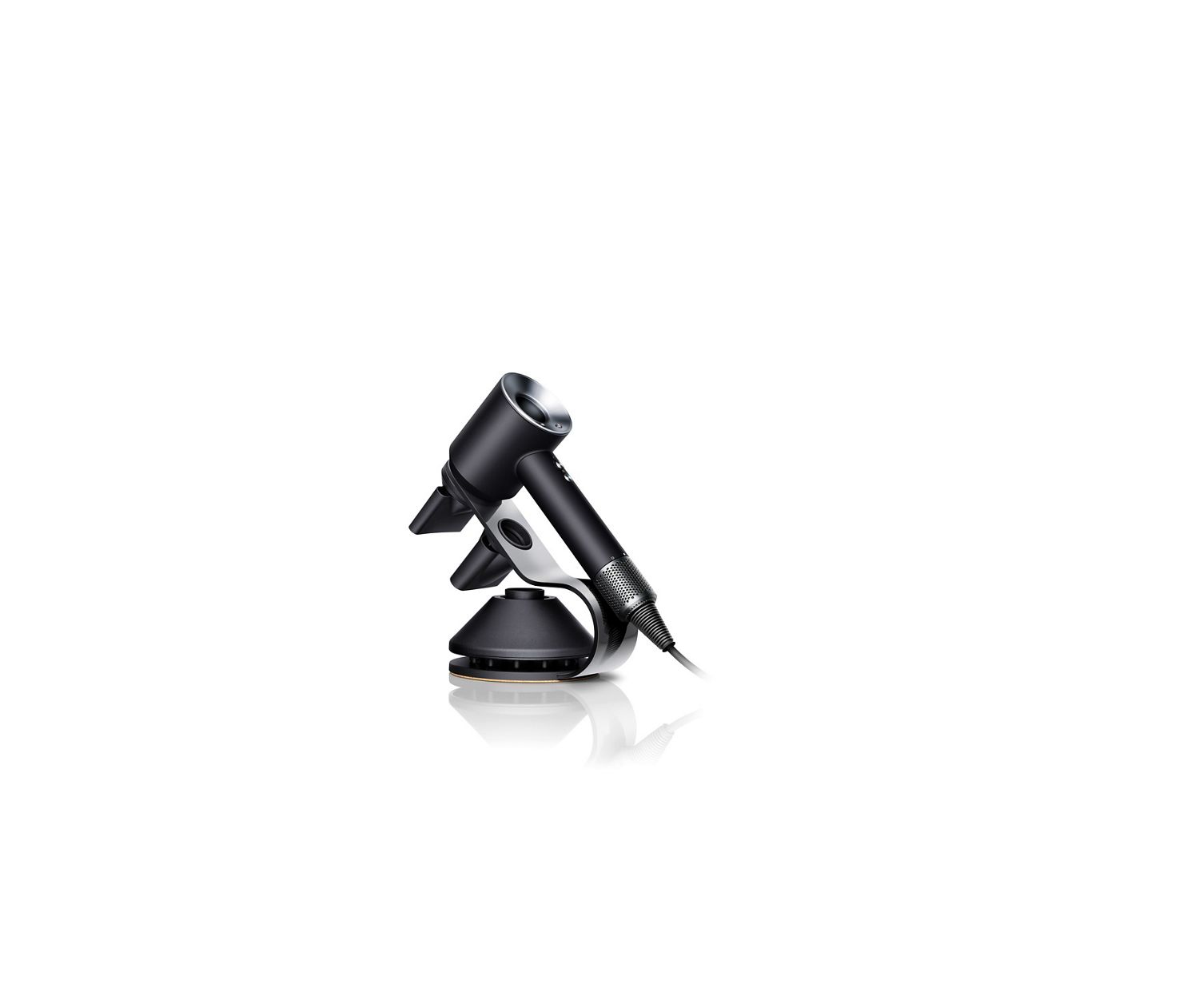 Dyson Supersonic™ hair dryer stand (Nickel/Black) | Dyson