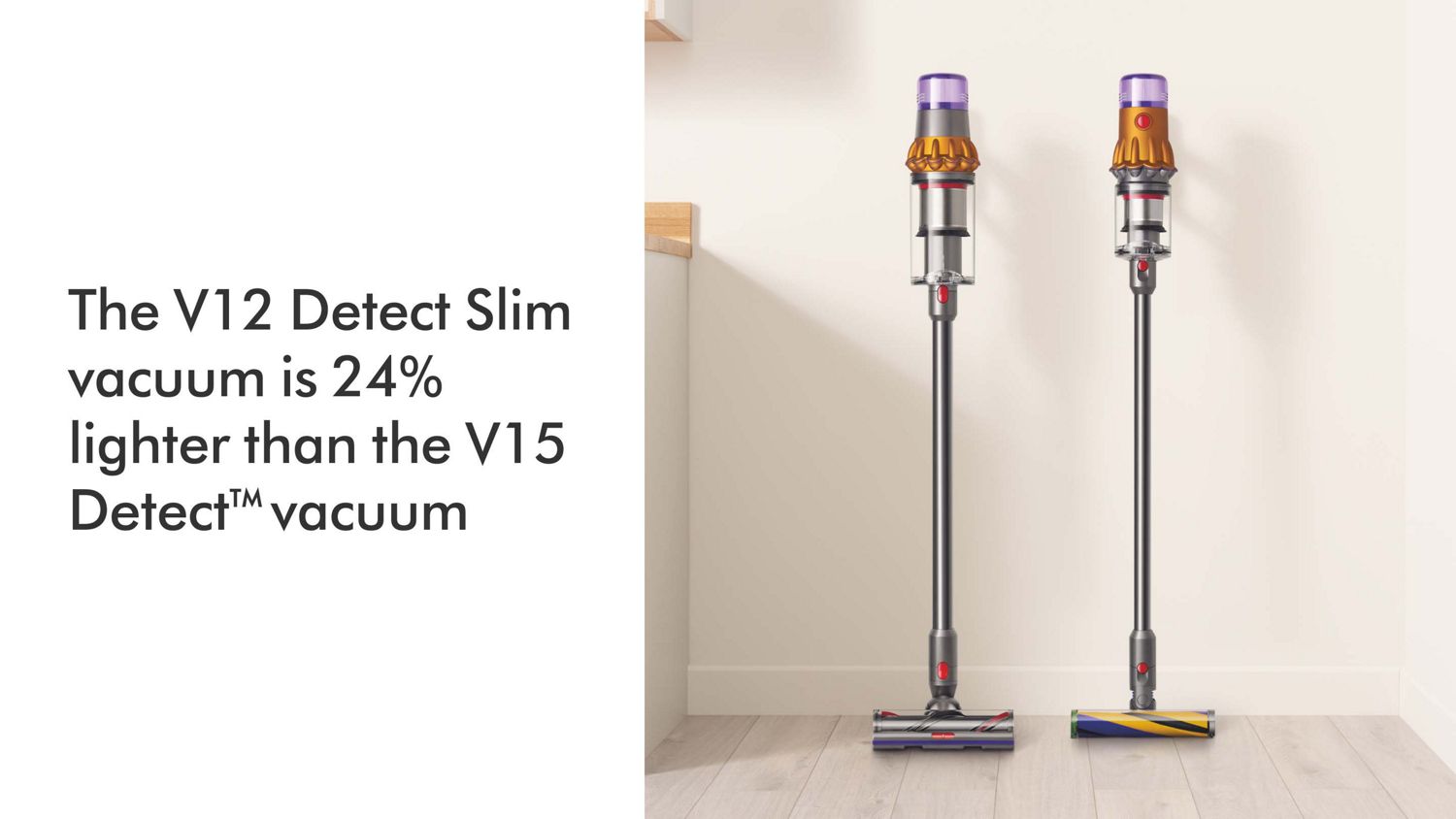 Dyson V12 Detect Slim (Yellow/Nickel) cordless vacuum
