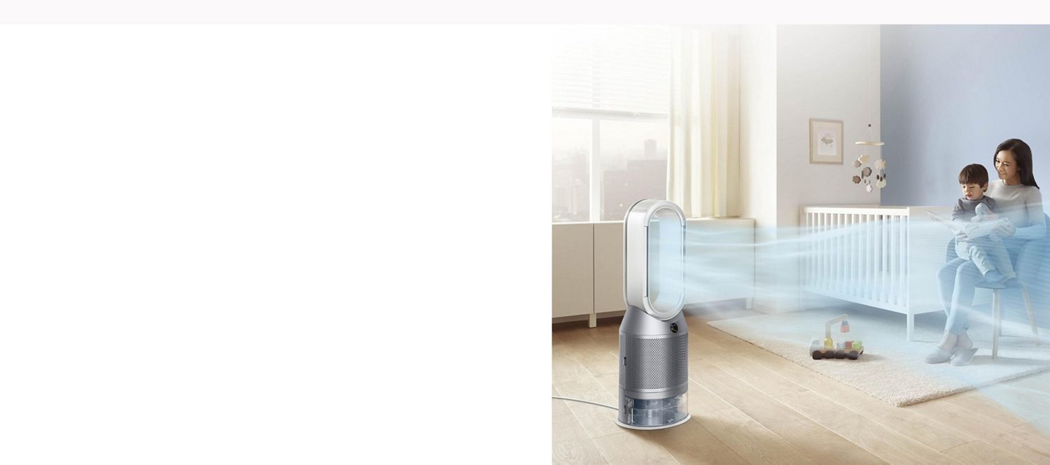 Dyson Purifier Humidify+Cool 加湿空気清浄機 ホワイト／シルバー