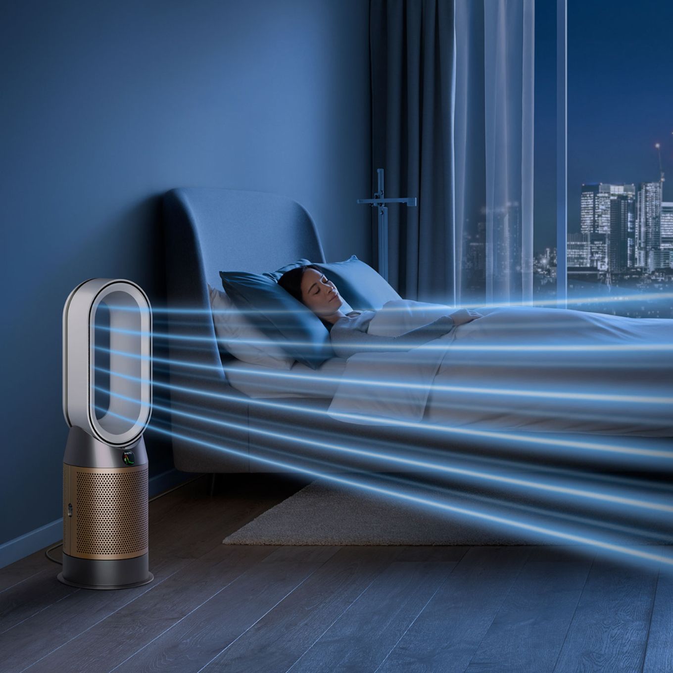 Dyson Purifier Hot+Cool HP2 De-NOx 空気清浄ファンヒーターの使い方