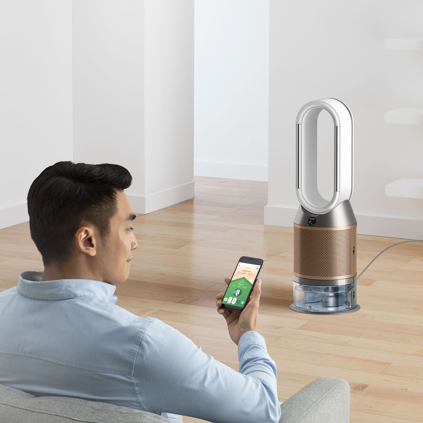 Dyson Purifier Humidify+Cool PH2 De-NOx 加湿空気清浄機の使い方